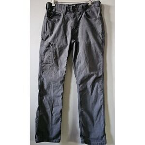 Ariat Rebar M4 Pants Men's Size 31x32 Gray Relaxed Straight Work Carpenter